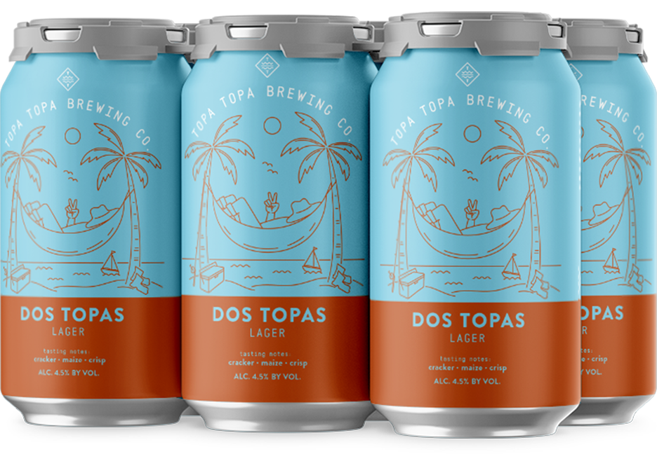 Dos Topas Lager – Topa Topa Brewing Company Dos Topas Lager – Topa Topa Brewing Company