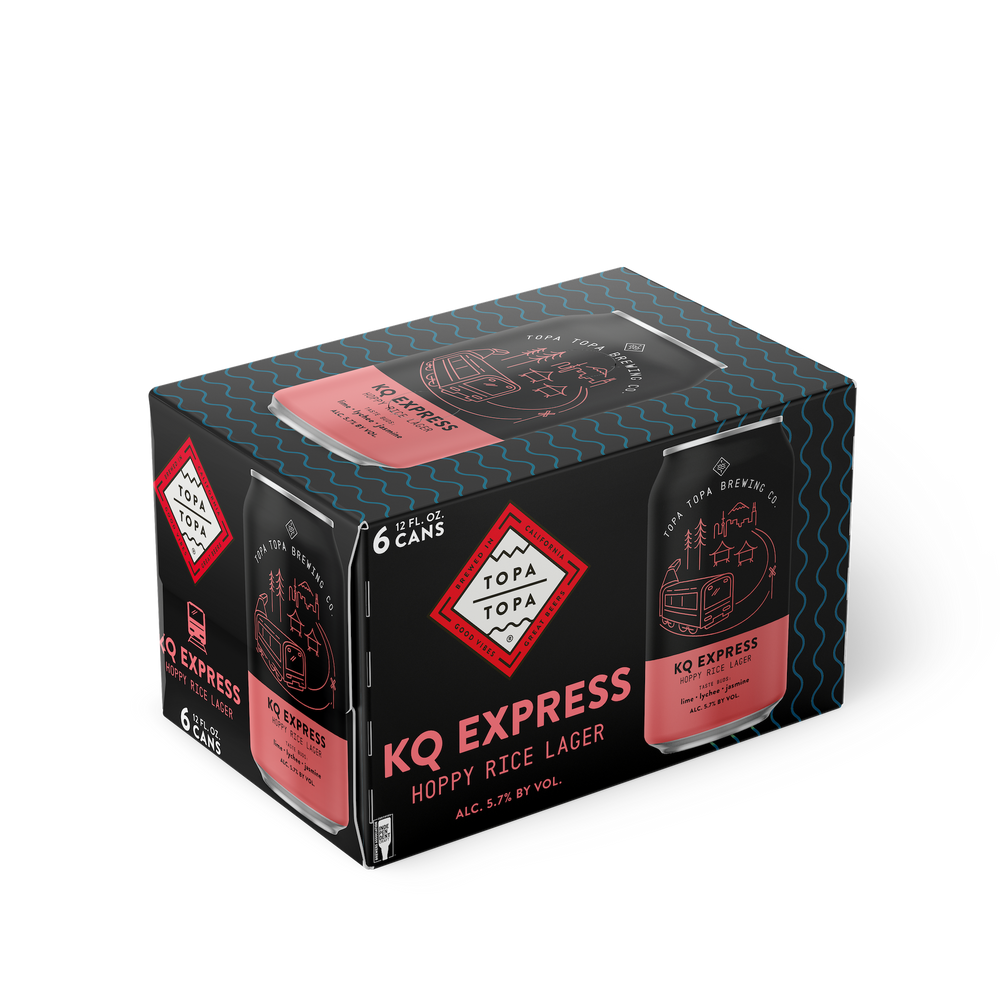 KQ Express Hoppy Rice Lager